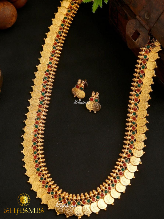 Laxmi Har Necklace With Earrings