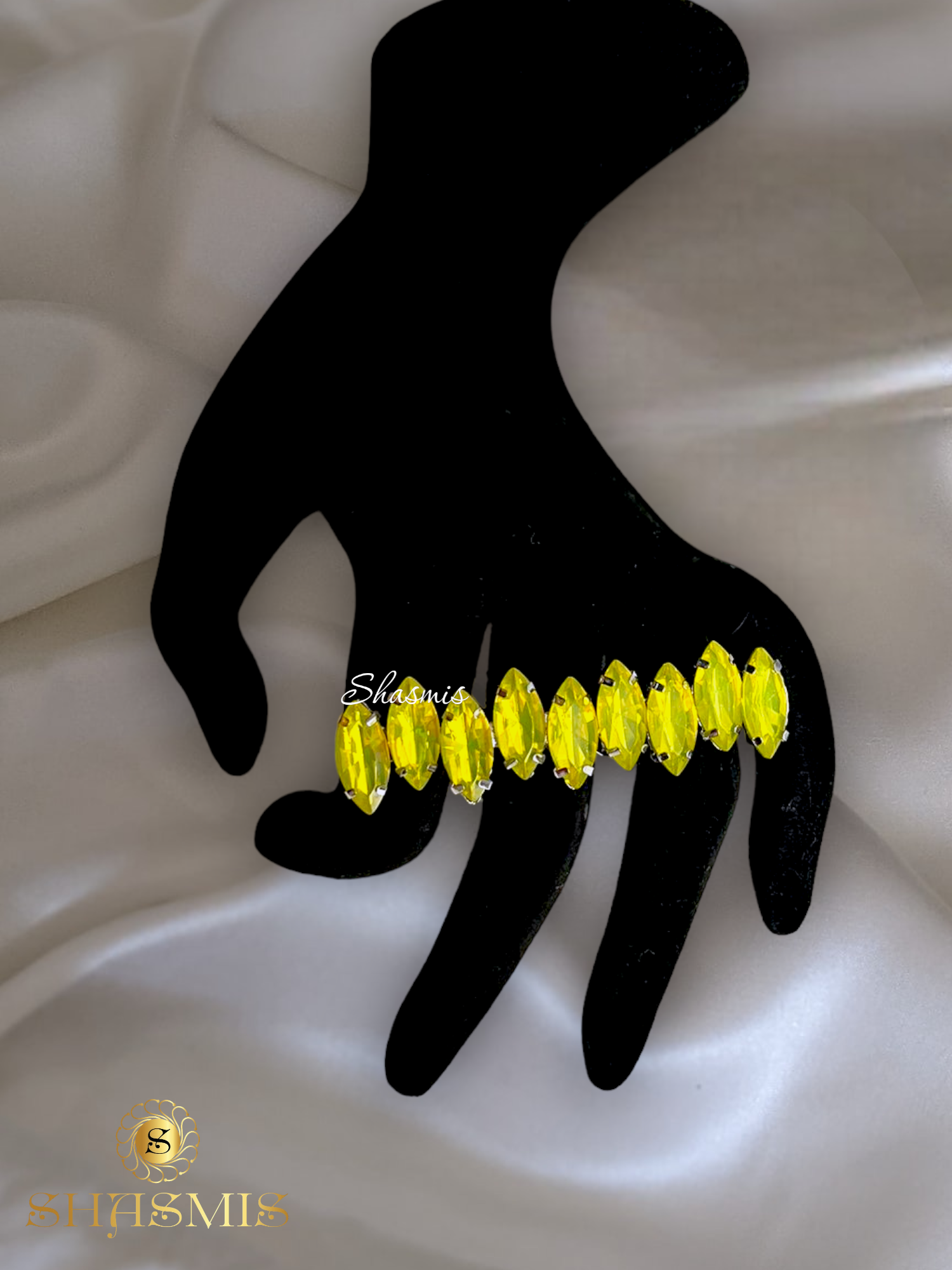 Lemon Yellow Color Prerto Ring