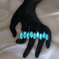 Sky Blue Color Design Prerto Ring